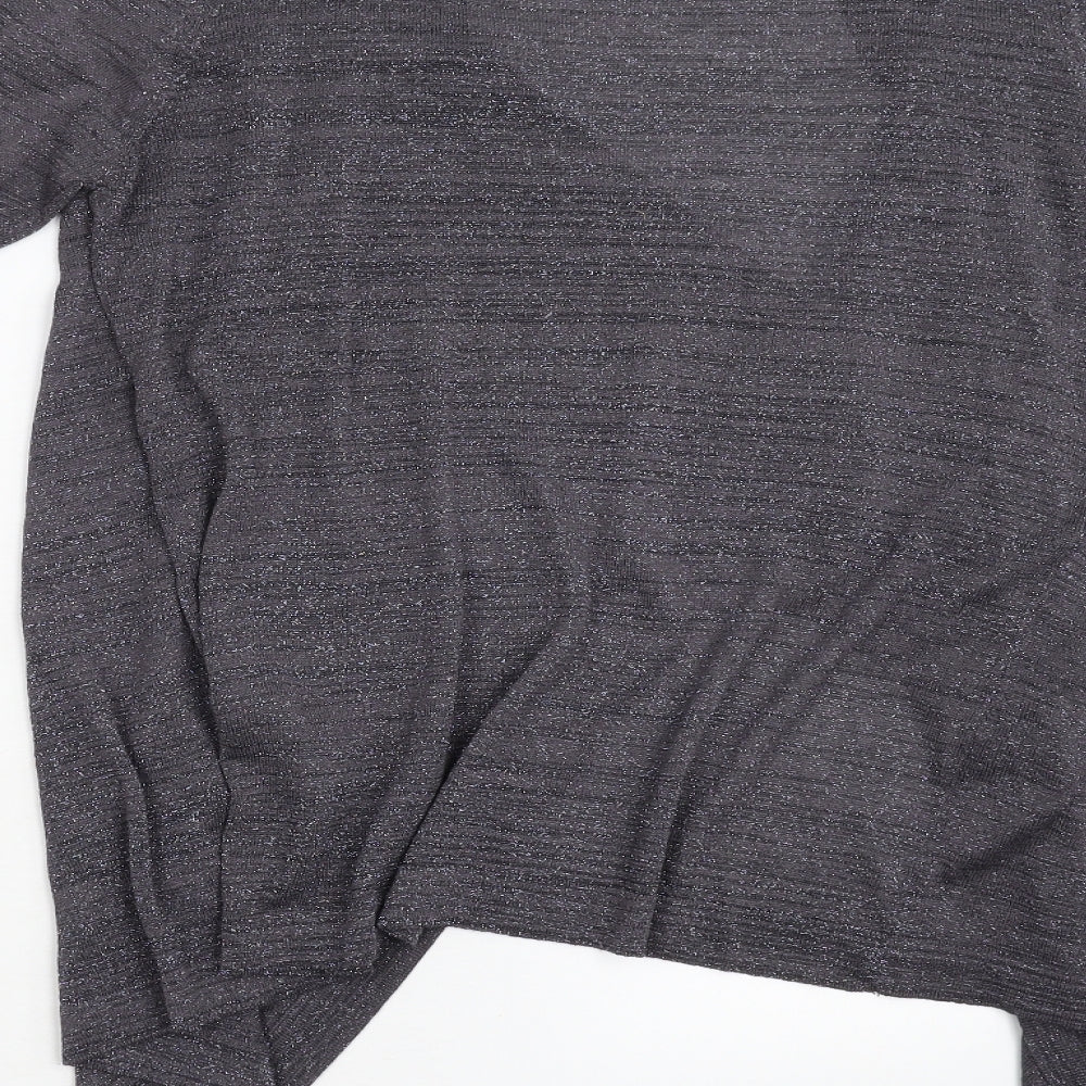 Matalan Womens Grey Knit Cardigan Jumper Size M