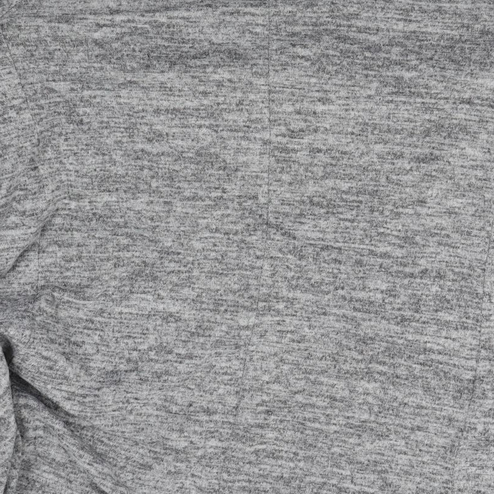 izabel Womens Grey Wrap Jumper Size 10