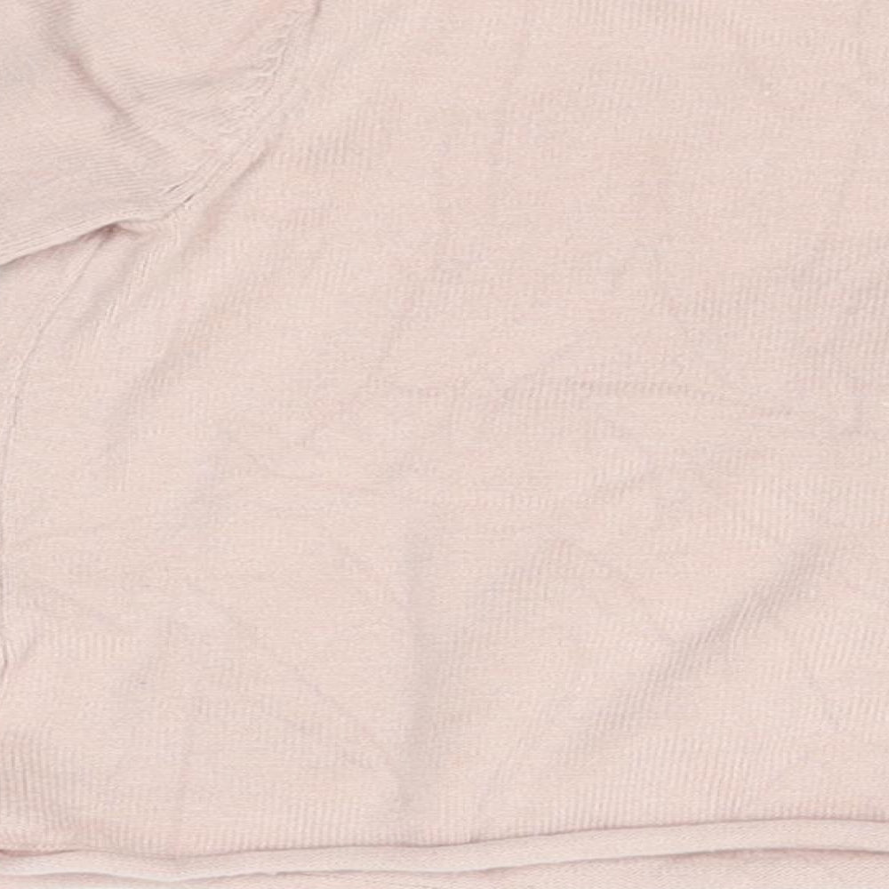 H&M Girls Pink Pullover Jumper Size 6-9 Months