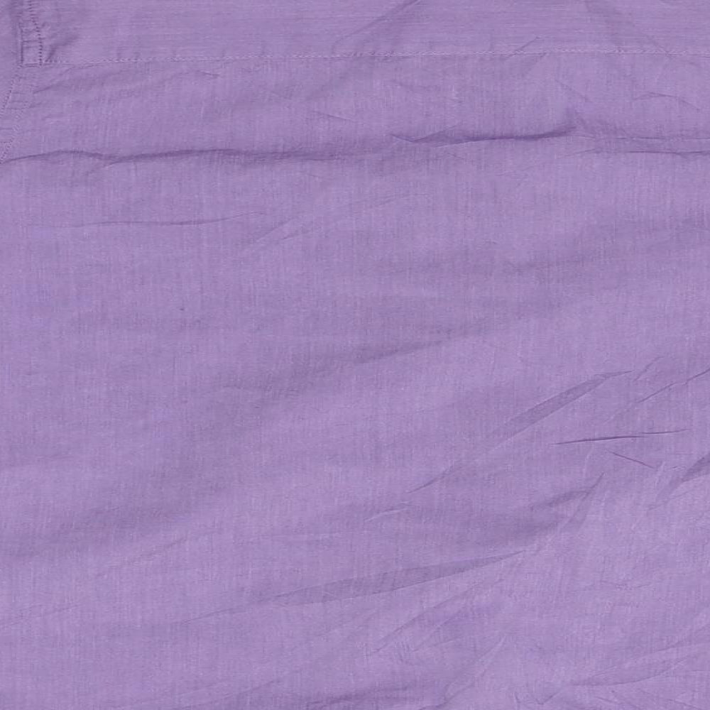 NEXT Mens Purple Button-Up One Size