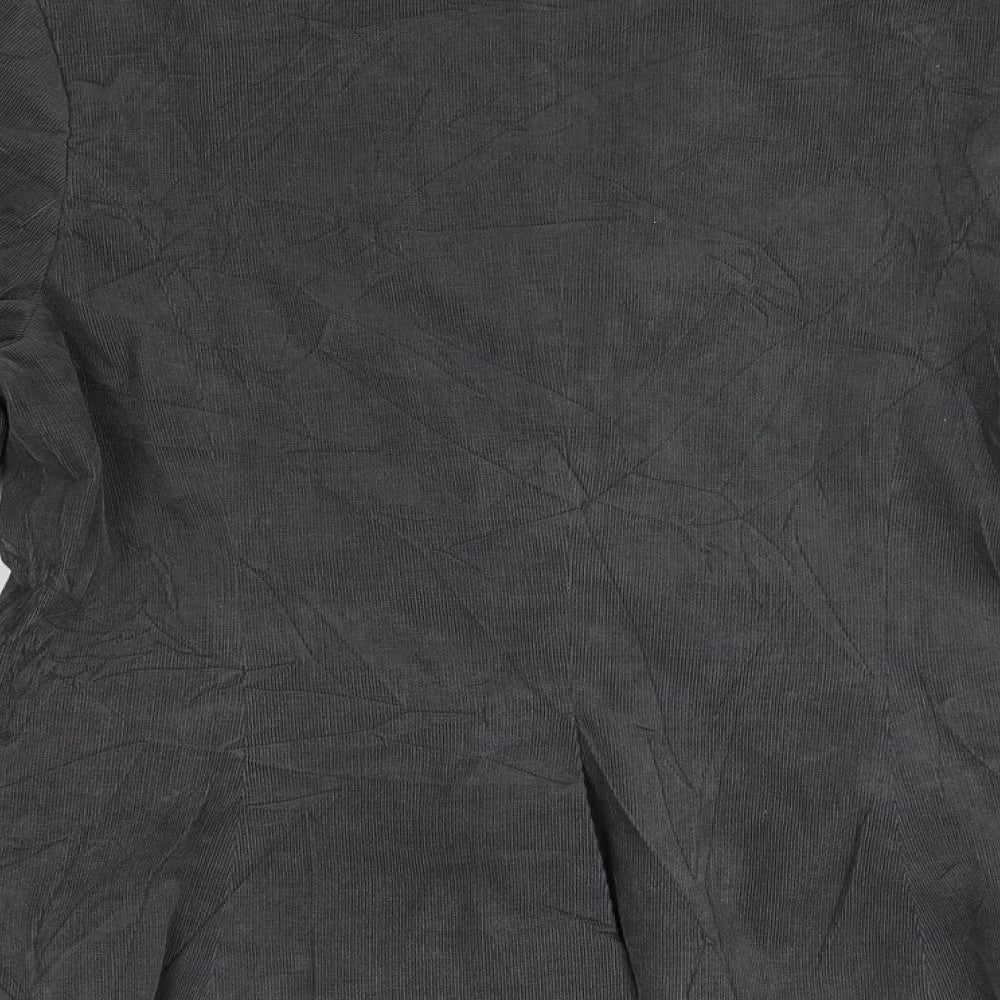 H&M Womens Grey Jacket Blazer Size 12