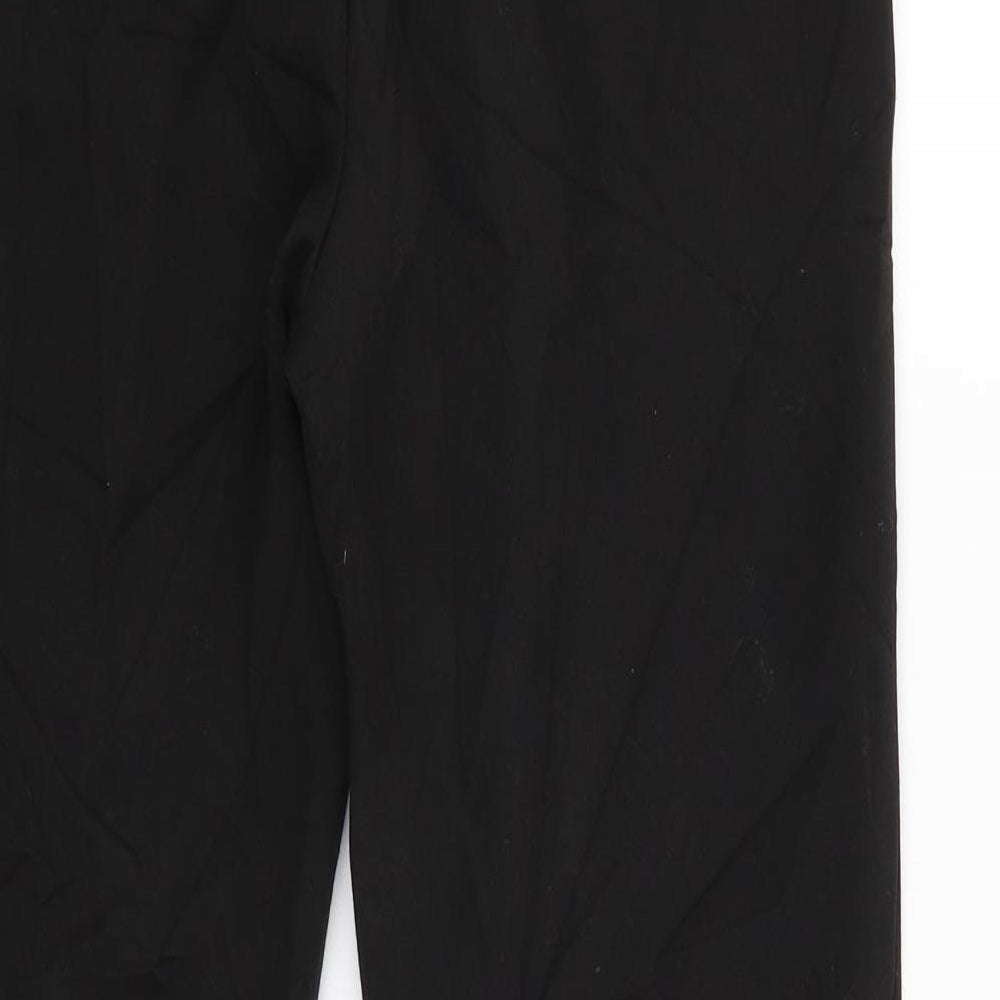 ecru Womens Black Trousers Size 10 L26 in