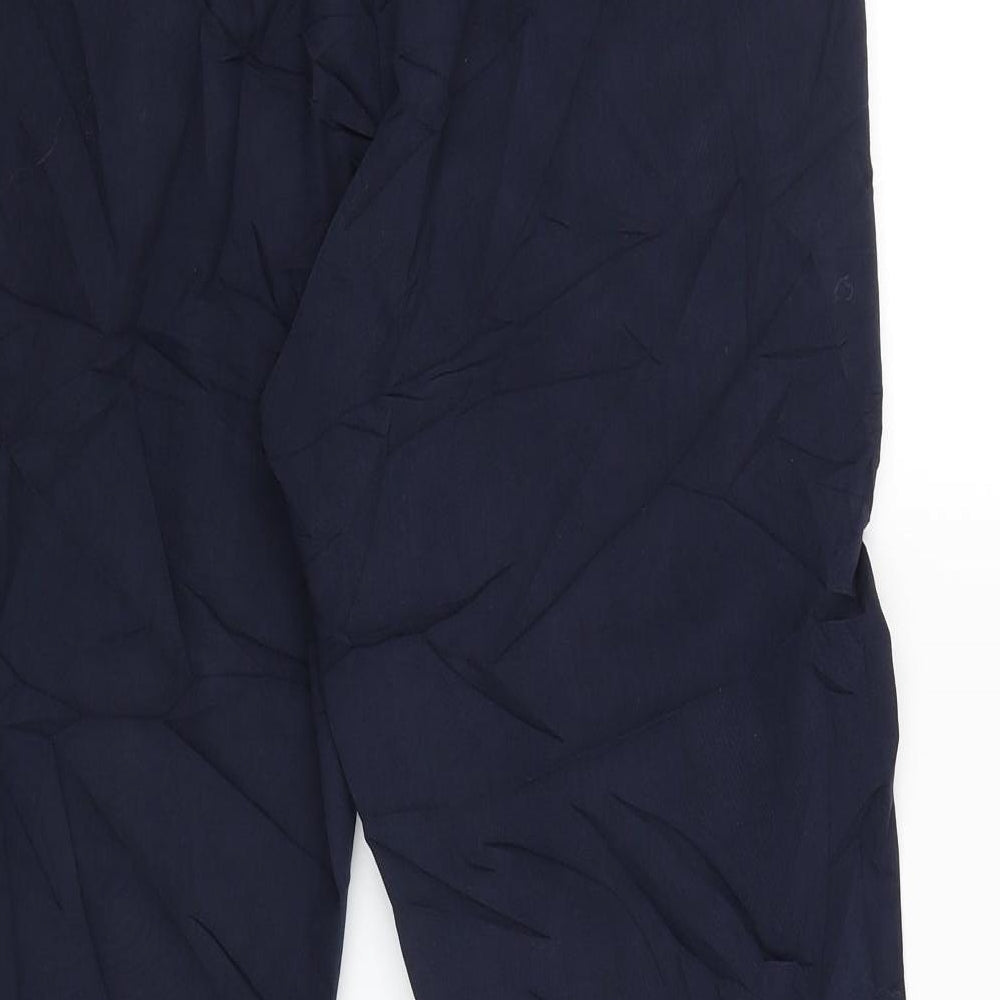 Select Womens Blue Trousers Size 12 L27 in