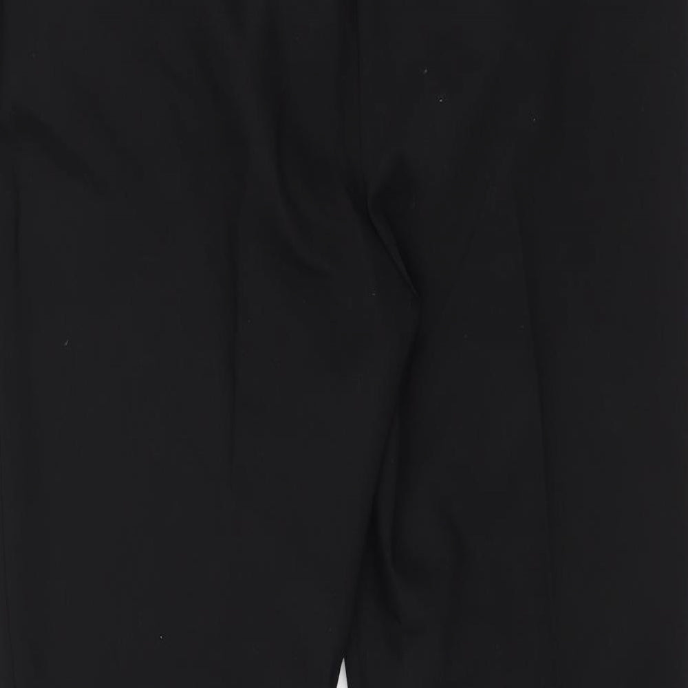 Papaya Womens Black Dress Pants Trousers Size 14 L24 in