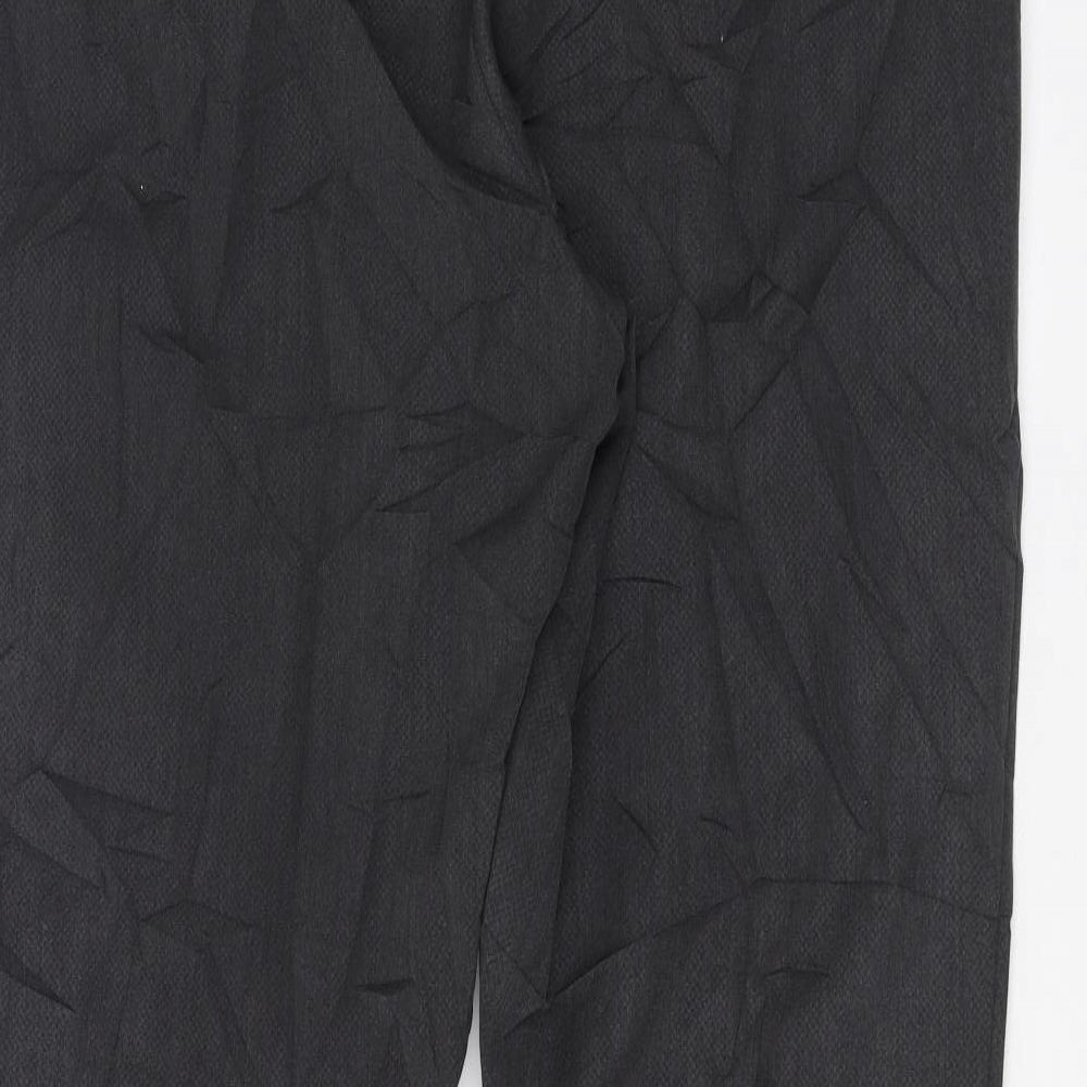 Marks and Spencer Womens Grey Dress Pants Trousers Size 18 L28 in