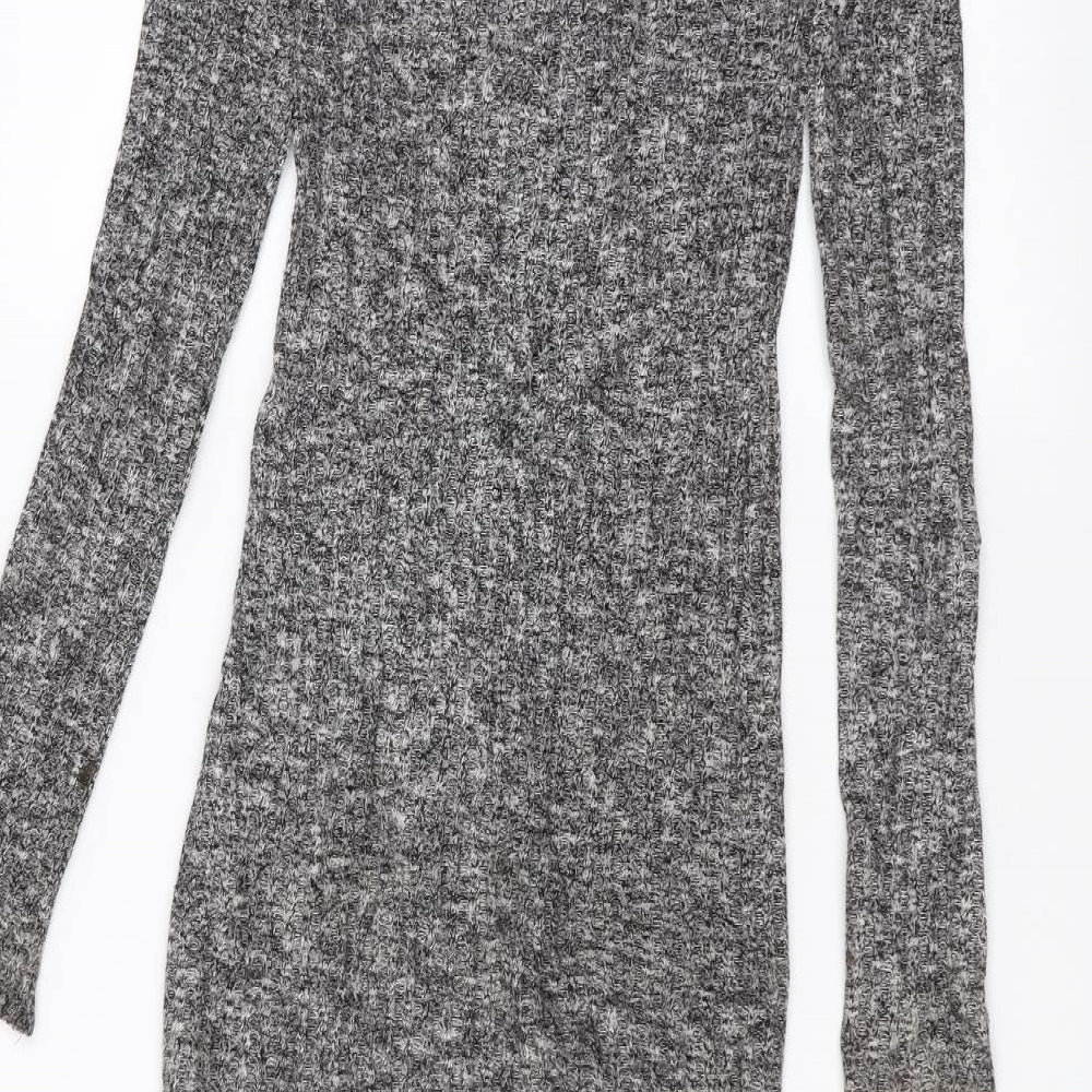 Amisu Womens Grey A-Line Size 6