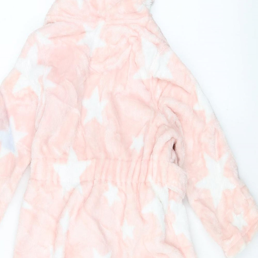 Marks & Spencer Girls Pink Solid Cami Robe Size 3-4 Years