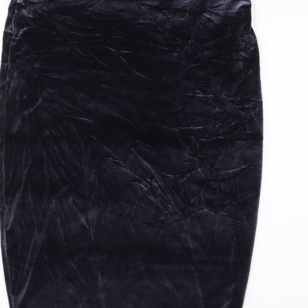 Costes Womens Blue A-Line Skirt Size XL