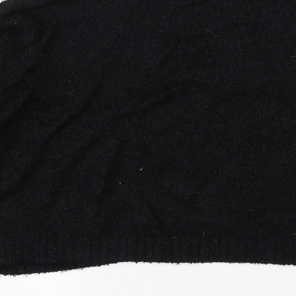 Love knitwear Womens Black Pullover Jumper Size 10