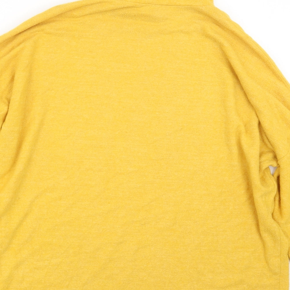 H&M Womens Yellow Pullover Jumper Size L