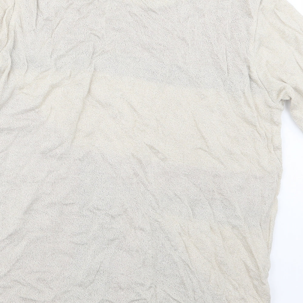 Berkertex Womens Beige Knit Pullover Jumper Size 10