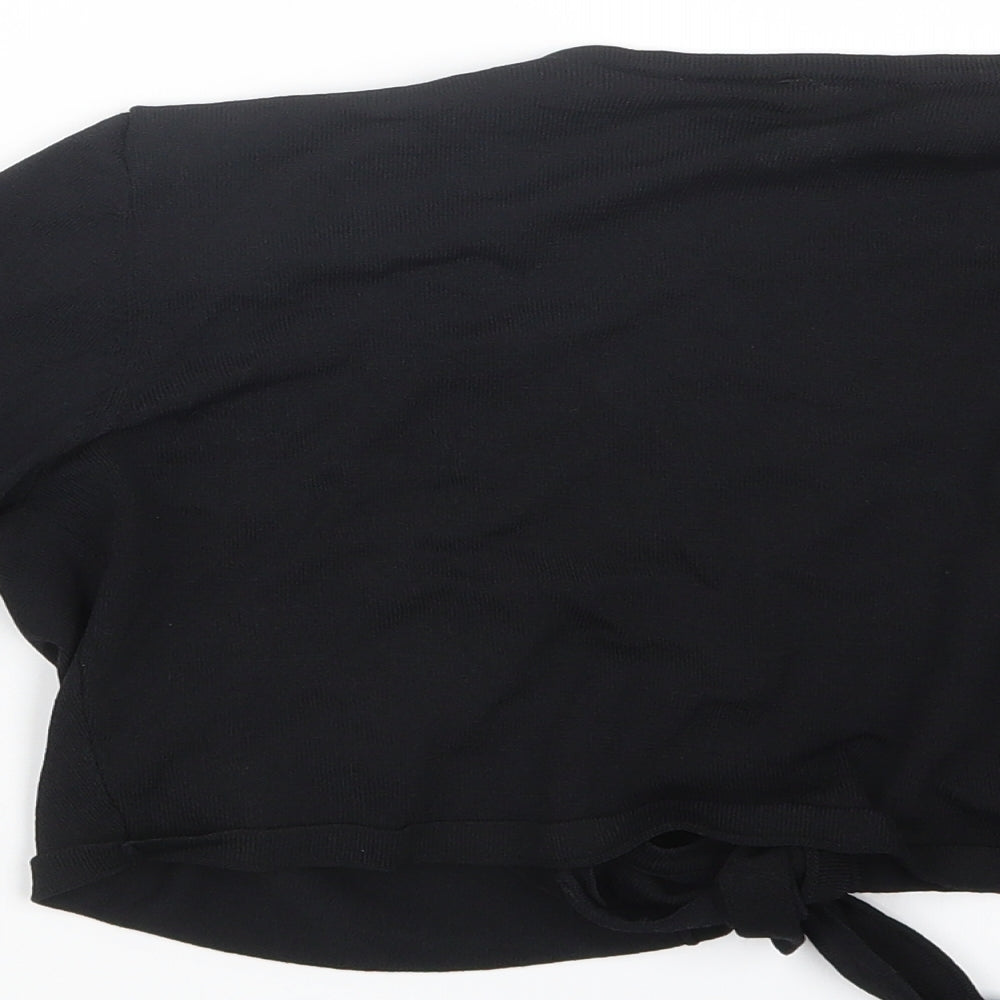 Country Casuals Womens Black Cardigan Jumper Size S