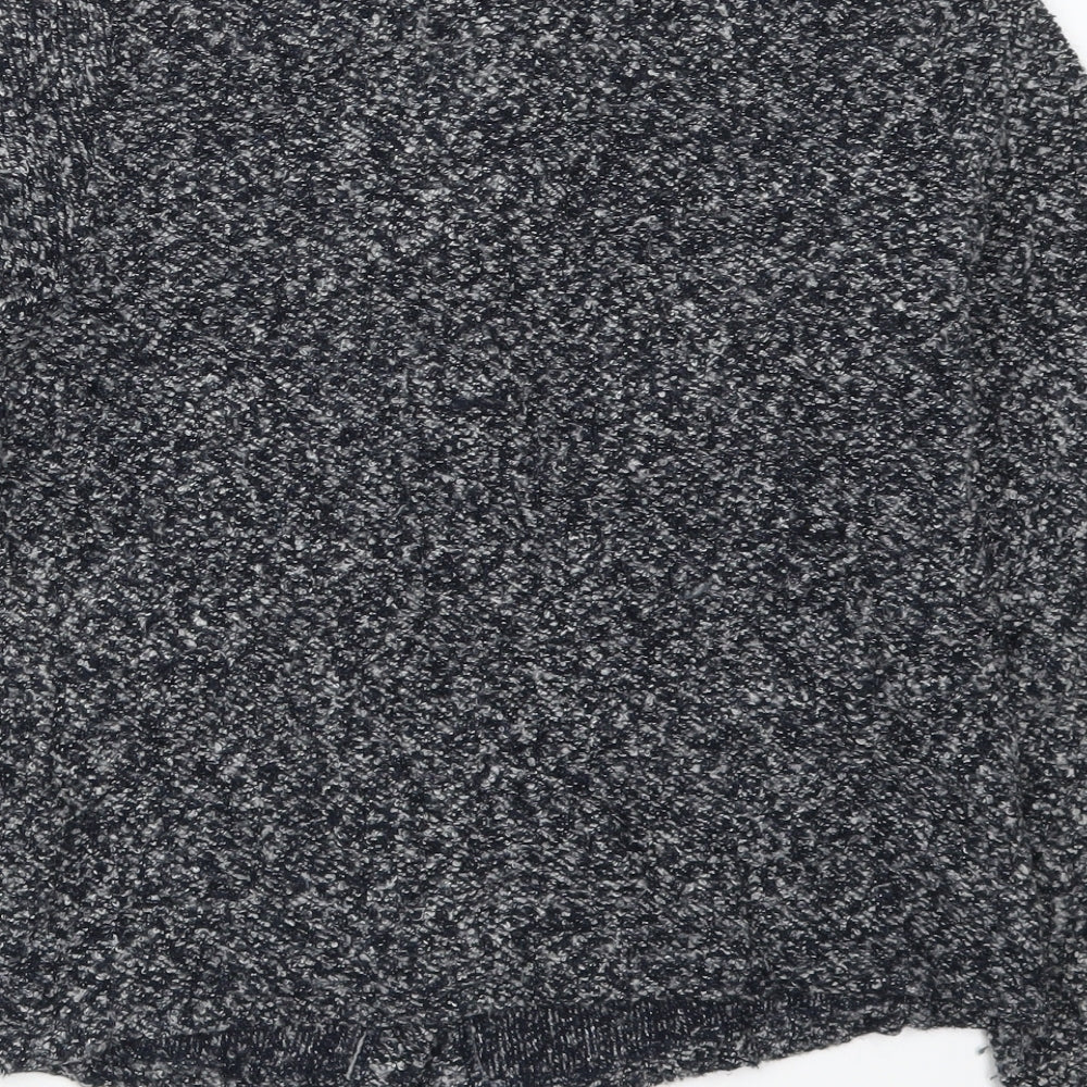 Bianca Womens Grey Knit Cardigan Jumper Size 12