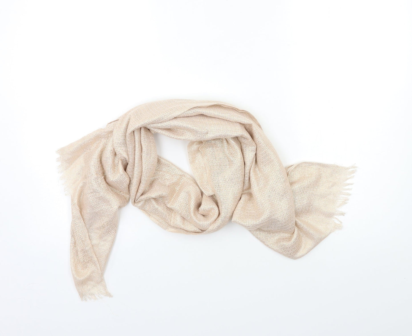 Preworn Womens Pink Scarf