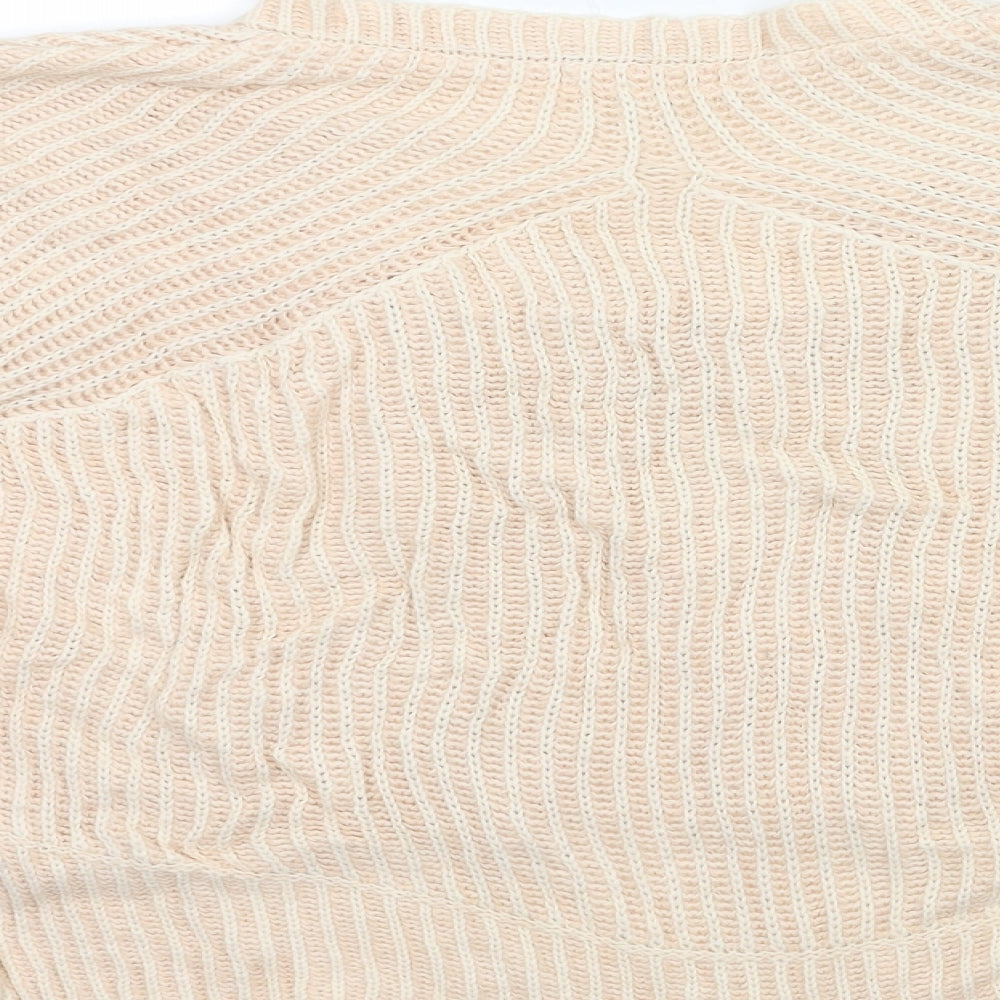 Topshop Womens Pink Knit Pullover Jumper Size S