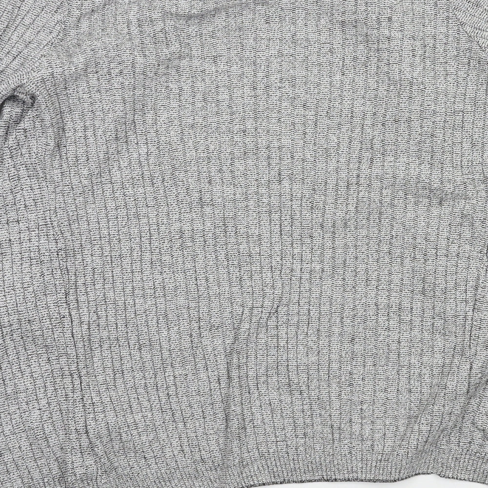 Cedarwood State Mens Grey Cardigan Jumper Size S