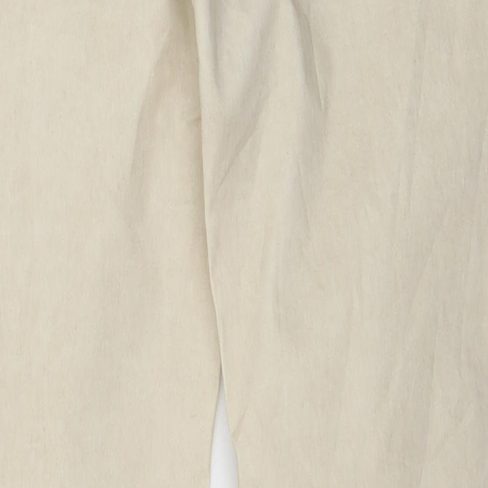 Fang Womens Beige Denim Skinny Jeans Size 28 in L28 in