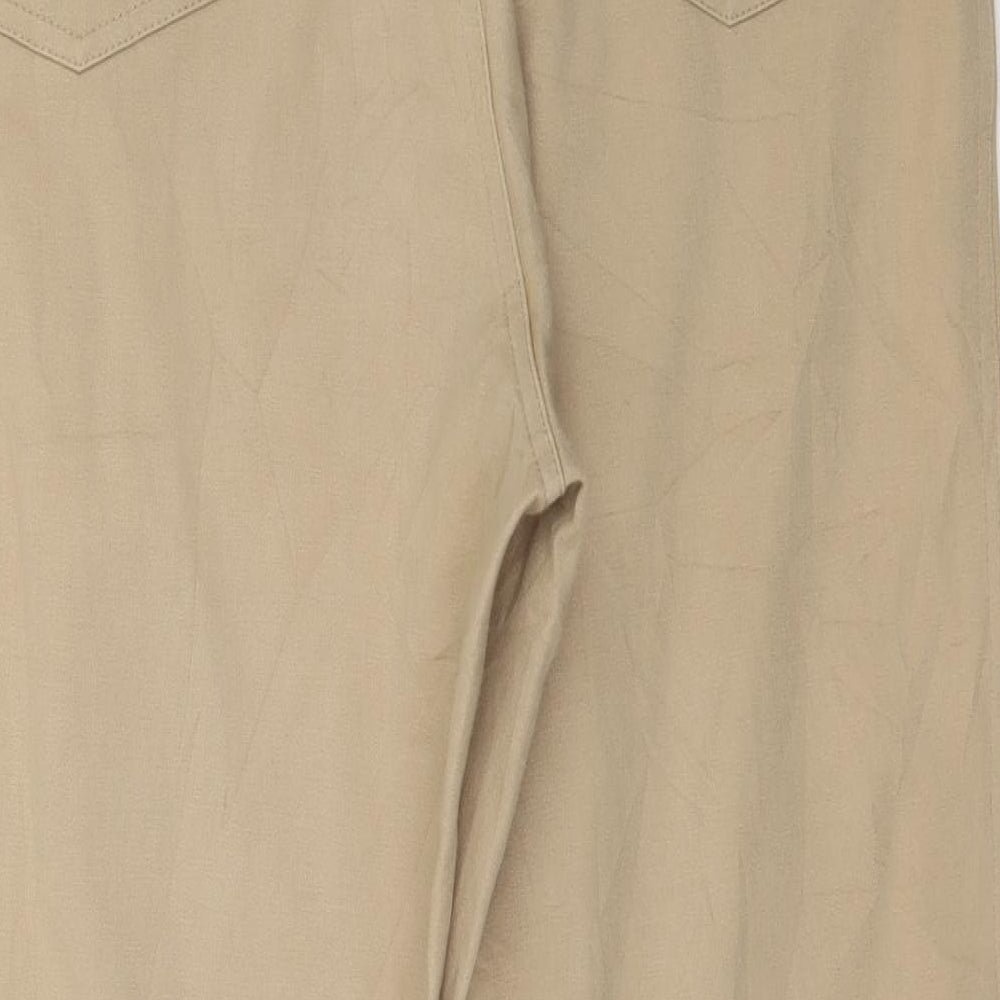 Laura Kent Womens Brown Denim Straight Jeans Size 36 in L25 in