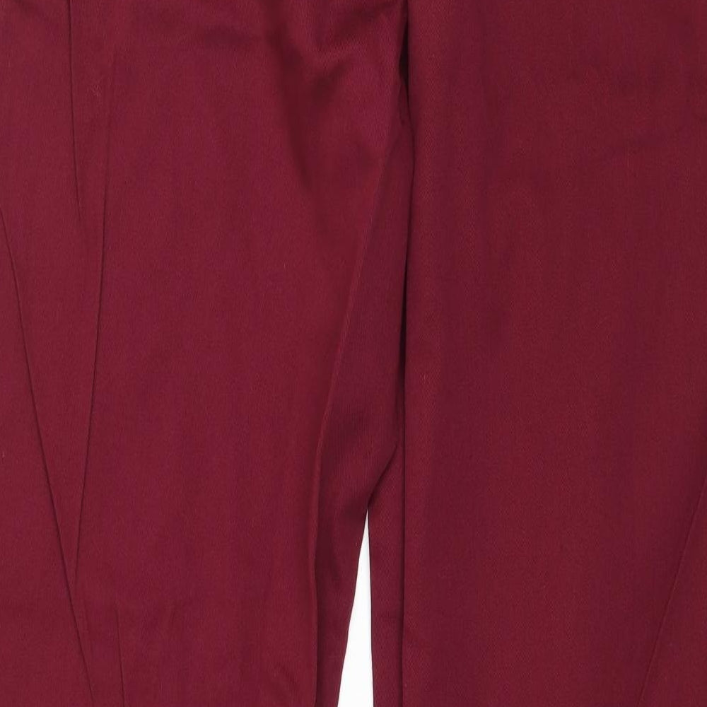 Sun Choice Womens Purple Trousers Size 10 L31 in