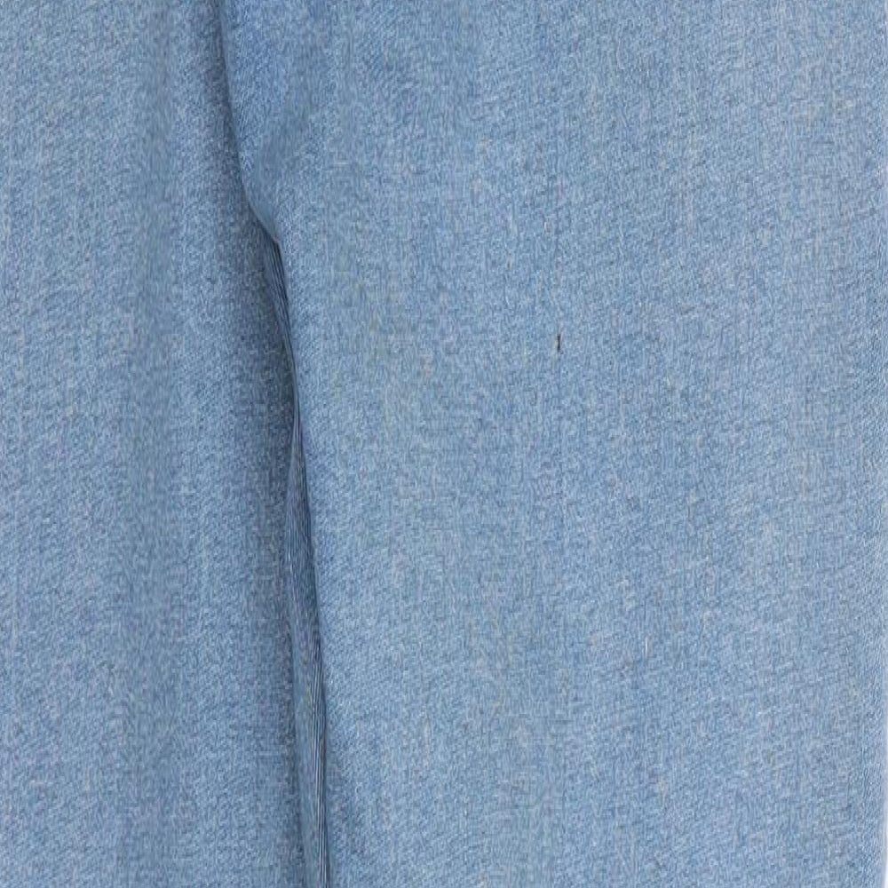Topshop Womens Blue Denim Skinny Jeans Size 28 in L32 in