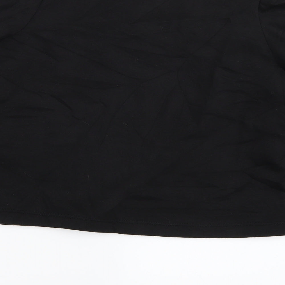 Pull & Bear Womens Black Pullover Sweatshirt Size XS