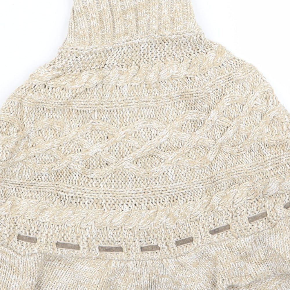 Matalan Girls Beige Cardigan Jumper Size 12-18 Months