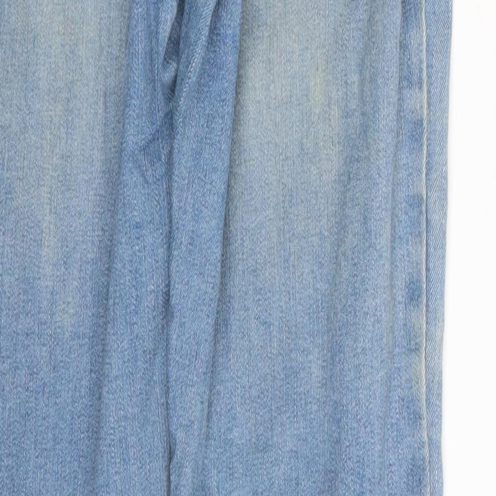 Denim Co. Womens Blue Denim Skinny Jeans Size 10 L29 in