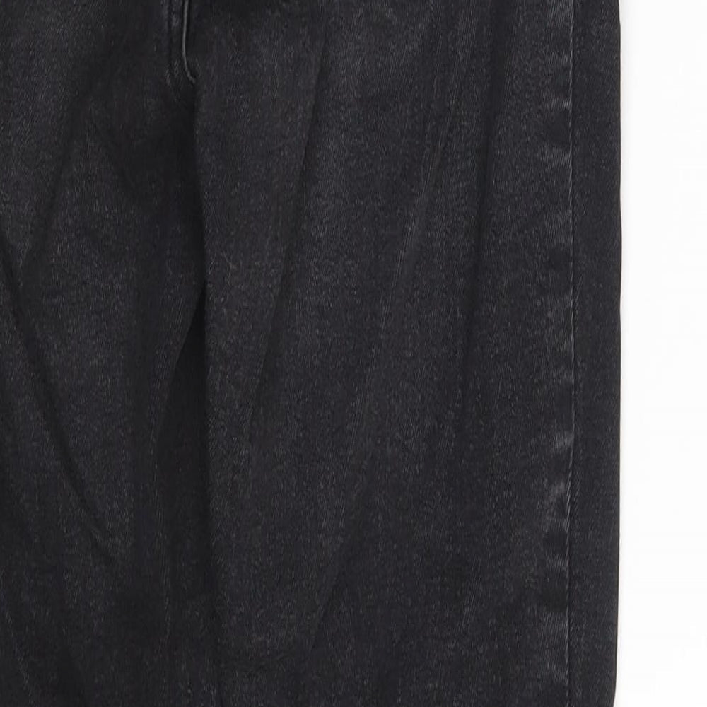Denim Co. Womens Grey Denim Skinny Jeans Size 6 L25 in