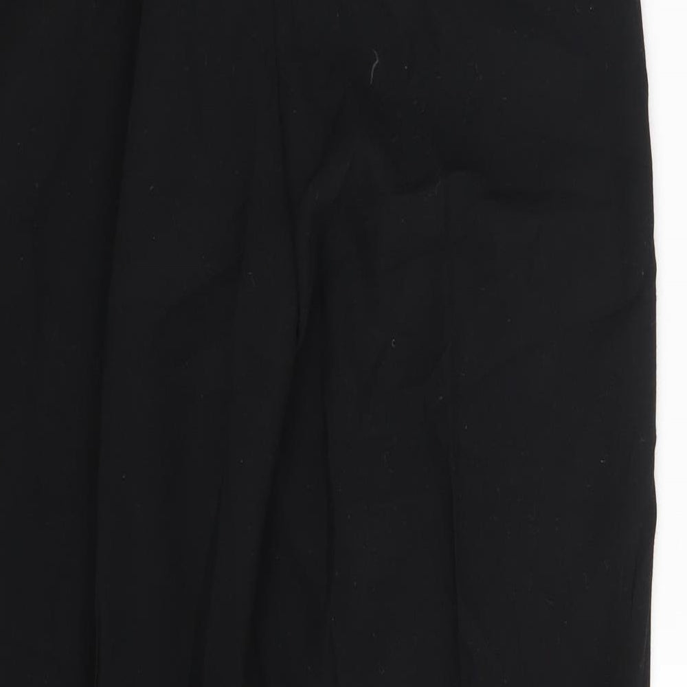 Alexander Womens Black Trousers Size 10 L27 in