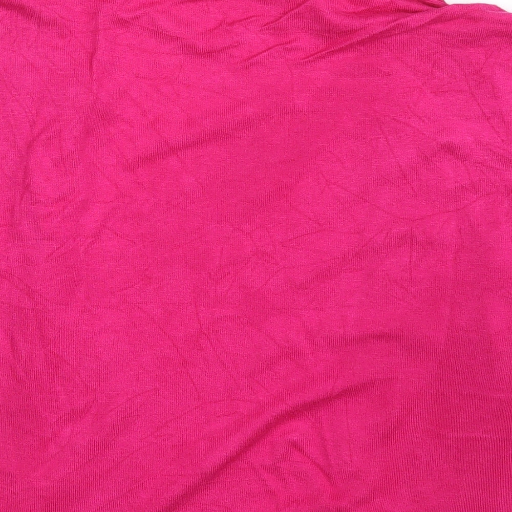 Marks & Spencer Womens Pink Cape Jumper One Size