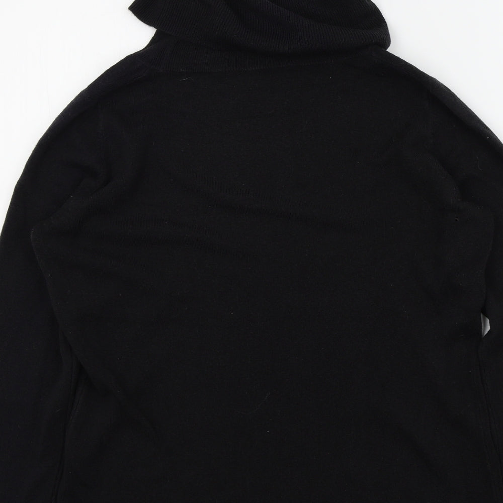 Bonmarché Womens Black Pullover Jumper Size 12