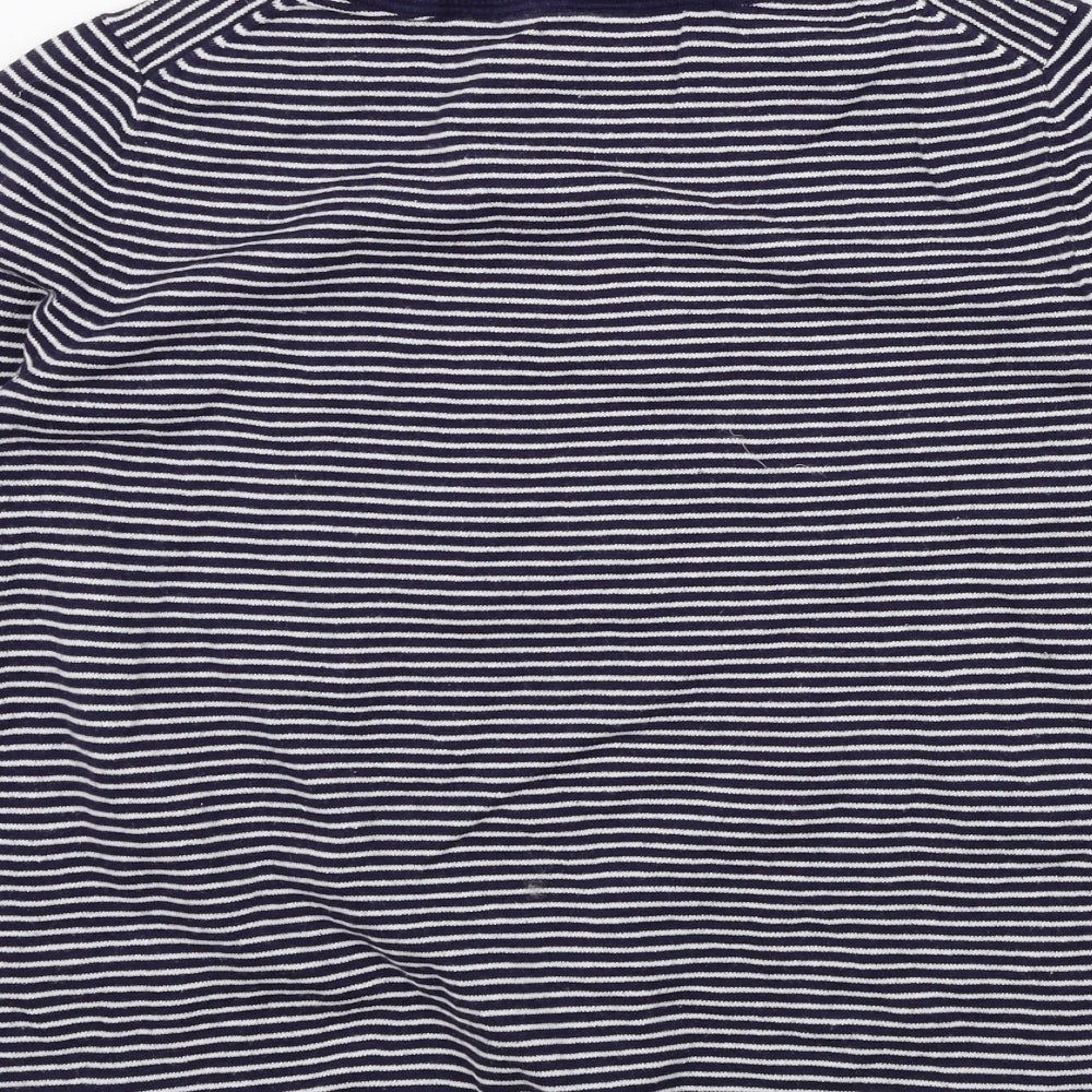 Gap Womens Blue Striped Pullover Jumper Size S