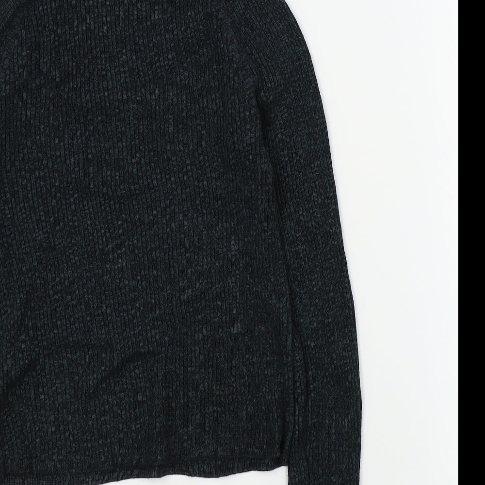 New Look Womens Green Pullover Jumper Size 6