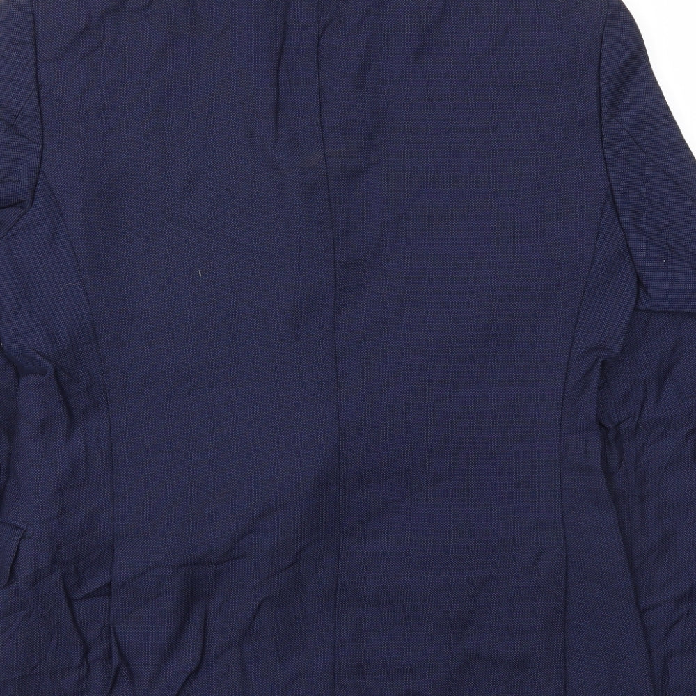 Preworn Mens Blue Jacket Blazer Size 40
