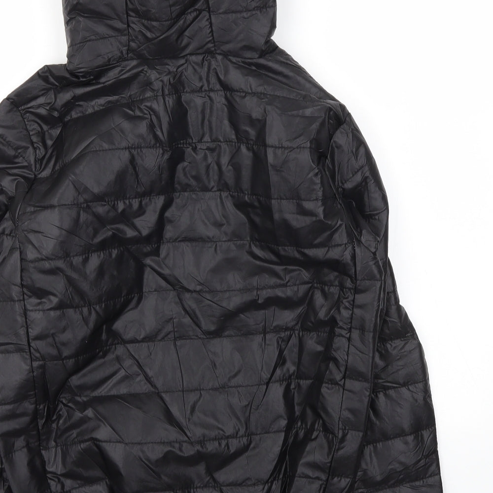 Preworn Boys Black Basic Coat Coat Size S