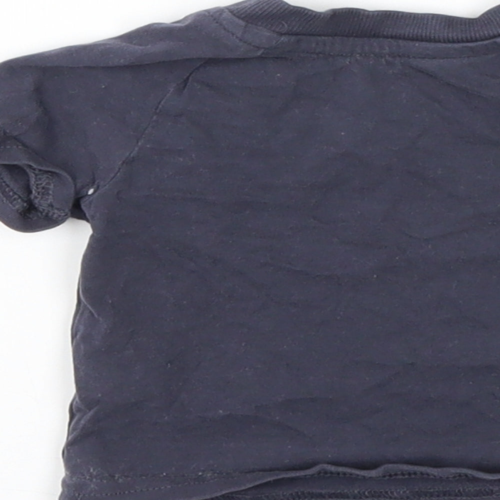 George Boys Blue Basic T-Shirt Size 3-6 Months