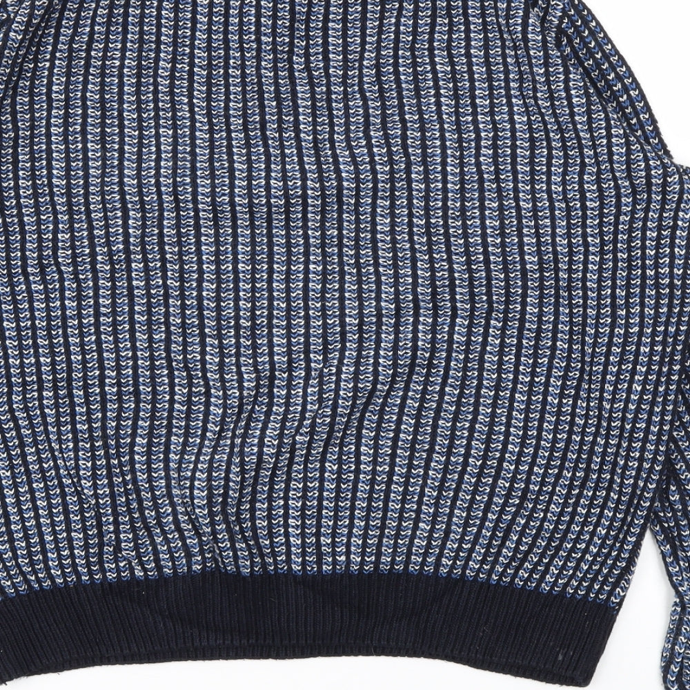 Farrell Womens Blue Pullover Jumper Size M