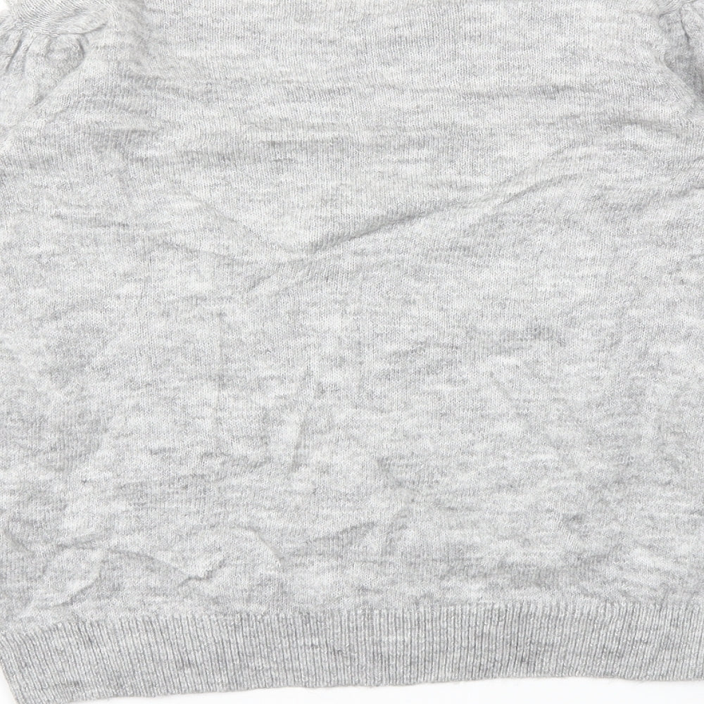 Dorothy Perkins Womens Grey Pullover Jumper Size 14