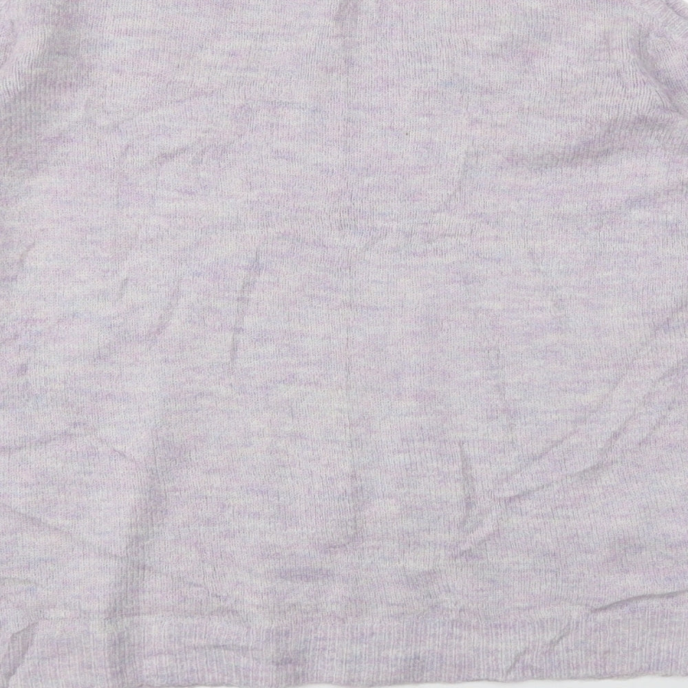 Dorothy Perkins Womens Purple Basic T-Shirt Size 8