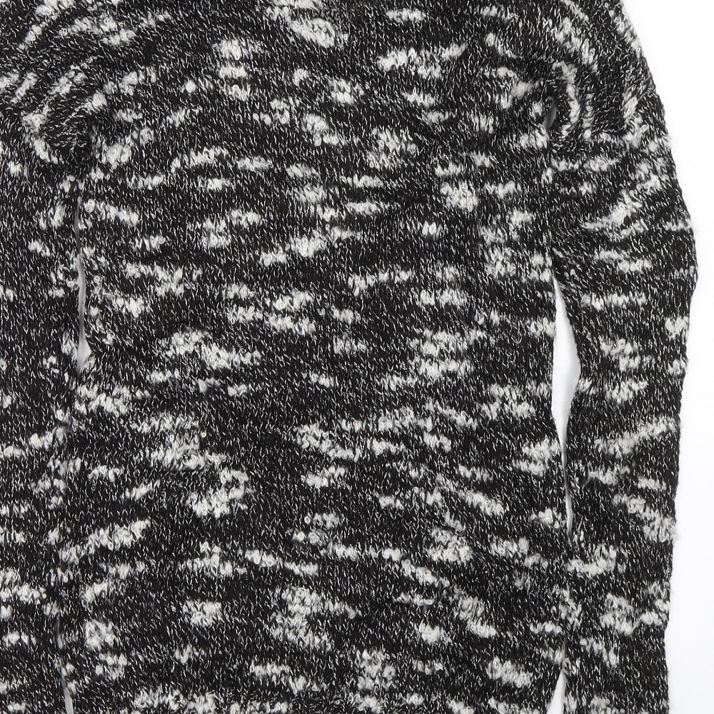American Outfitters Womens Black Knit Pullover Jumper Size S