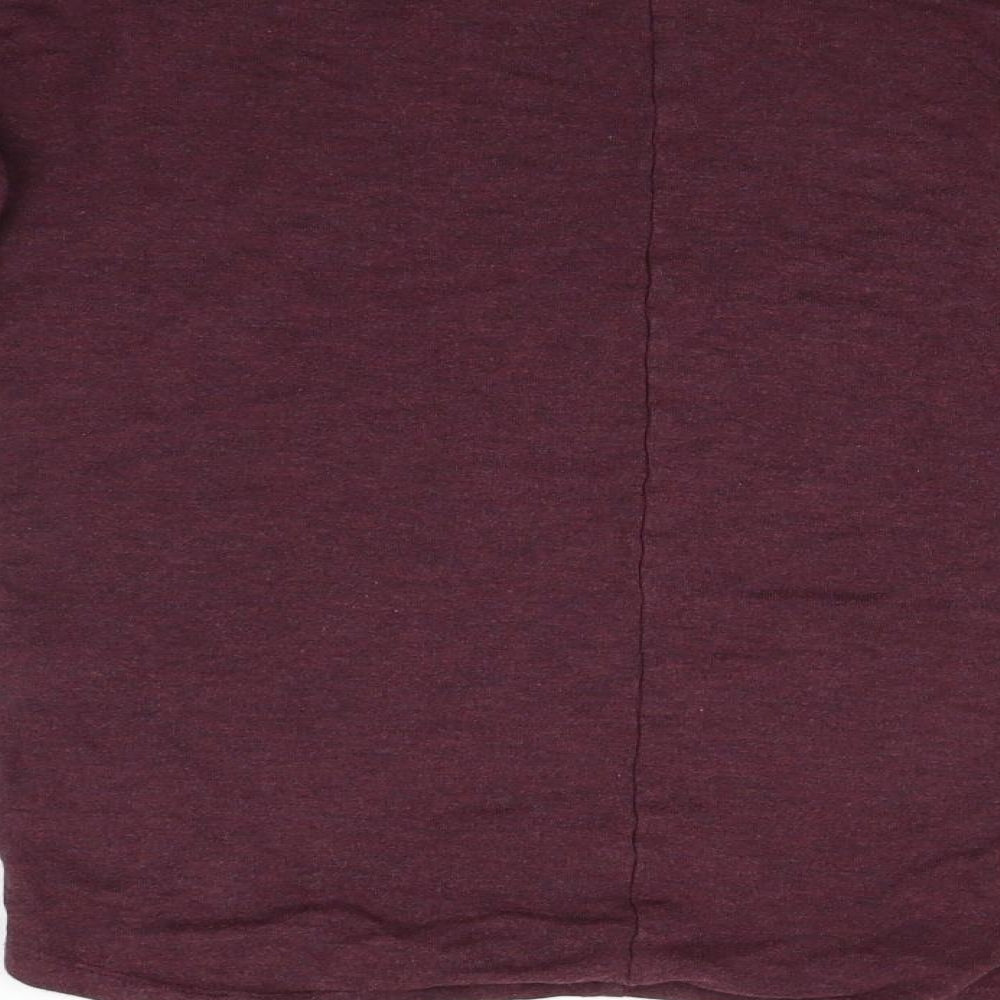 Divided Womens Purple Pullover Jumper Size M