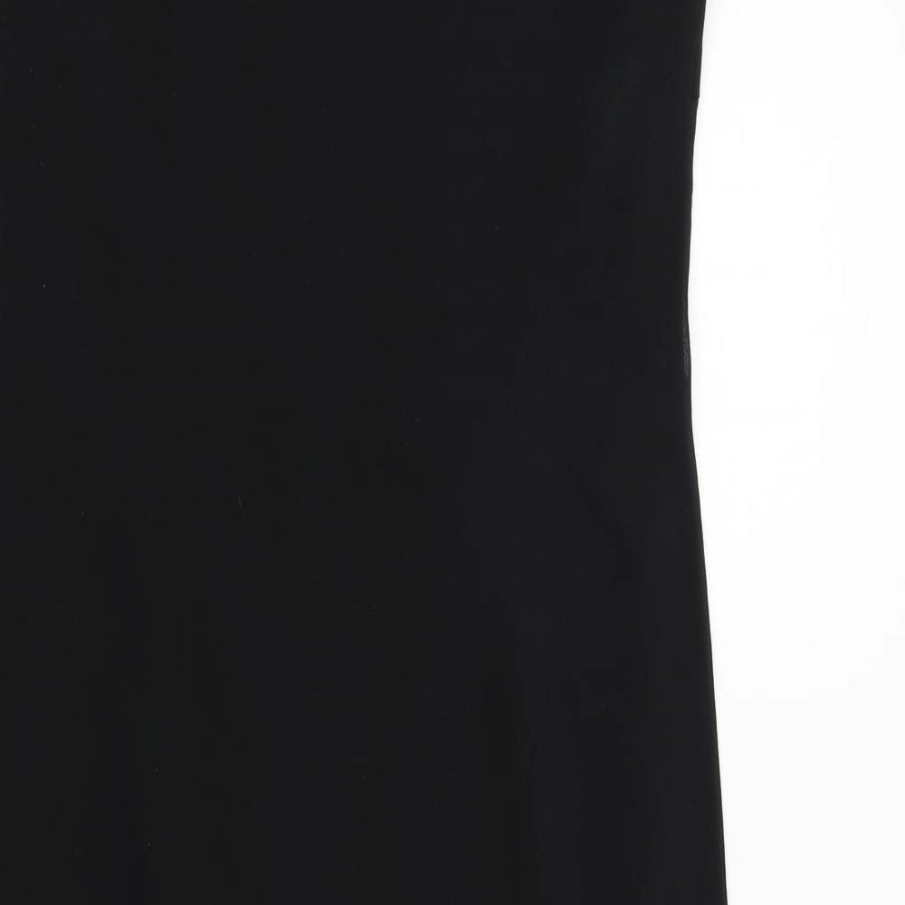 Anne Brooks Womens Black A-Line Size 12
