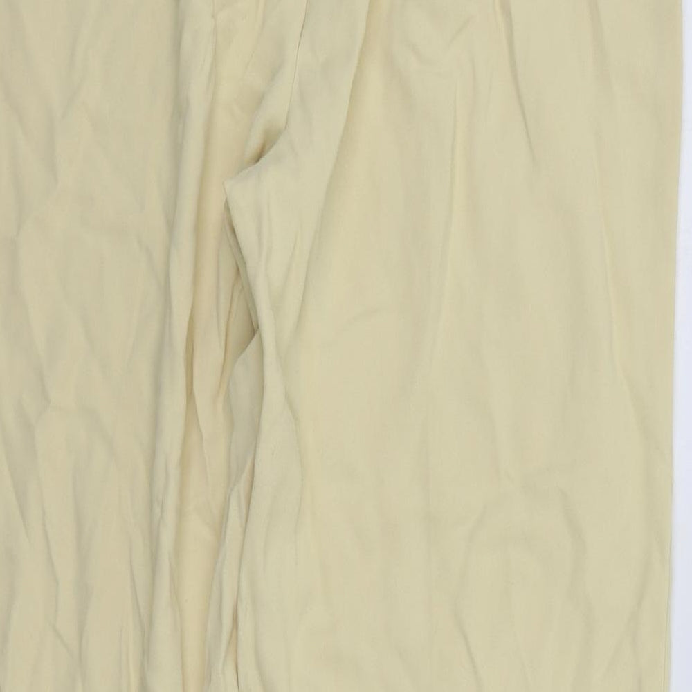 Jacqes Vert Womens Yellow Trousers Size 14 L30 in