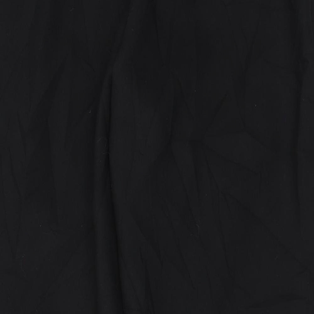 Marks and Spencer Womens Black Trousers Size 14 L26 in