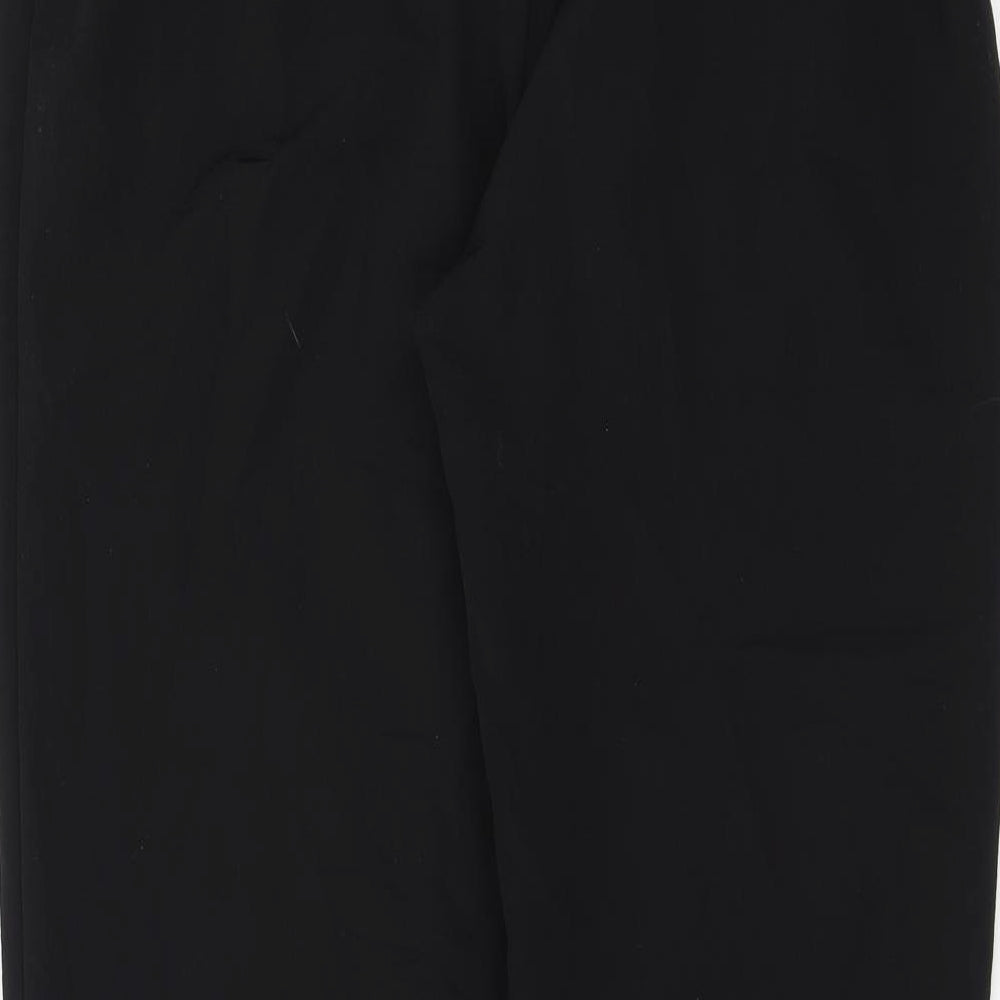 Arte Womens Black Trousers Size 14 L29 in