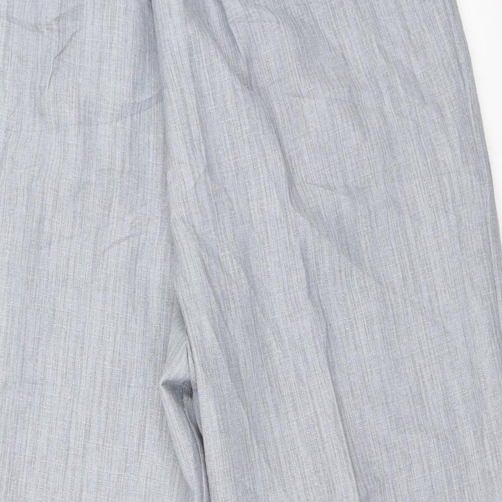 Preworn Womens Grey Cropped Trousers Size L