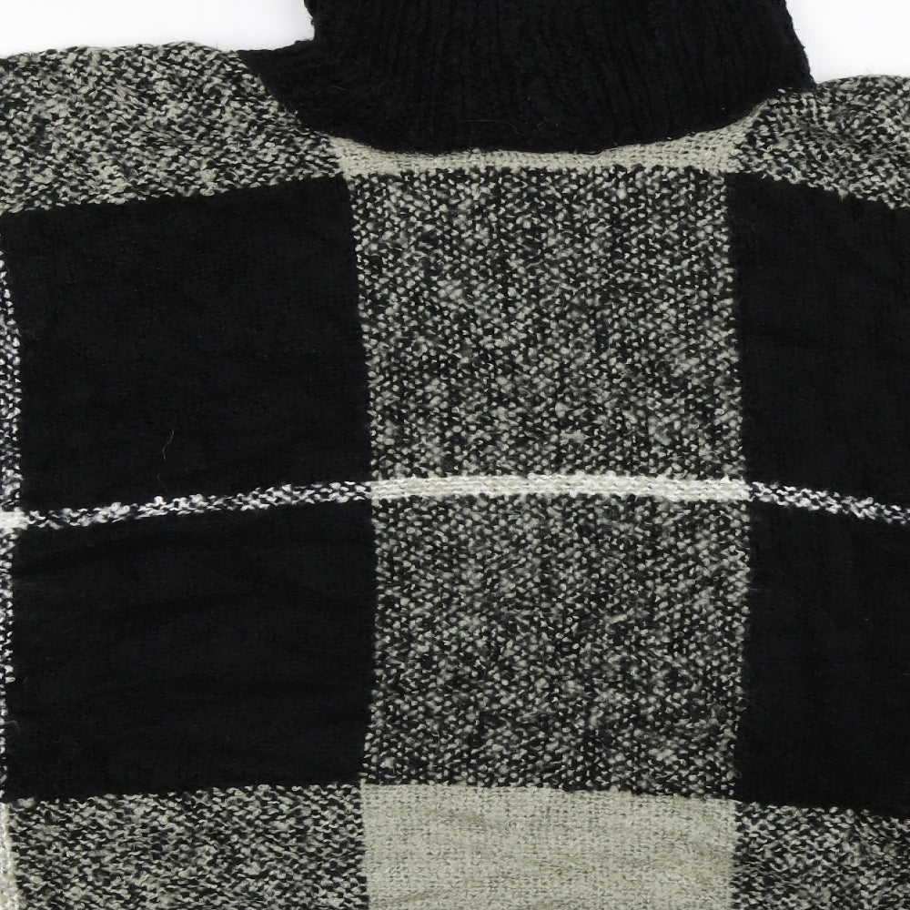 Preworn Womens Black Cape Jumper One Size