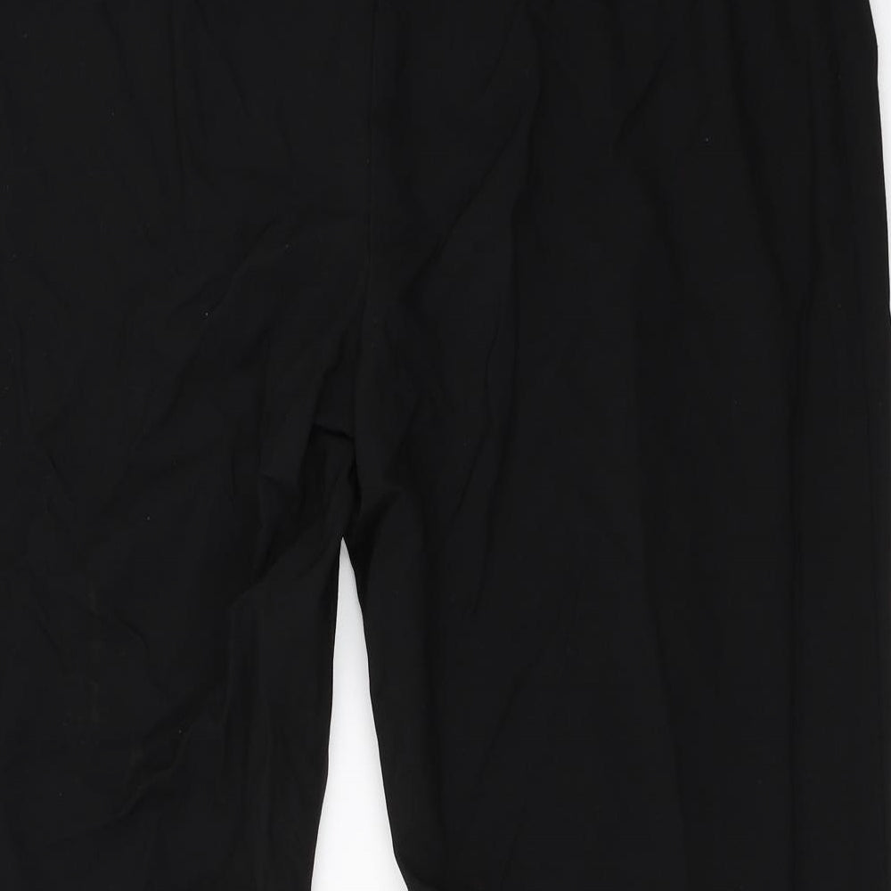 M&Co Womens Black Trousers Size 20 L25 in