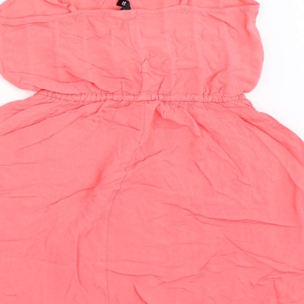 H&M Womens Pink Fit & Flare Size 36