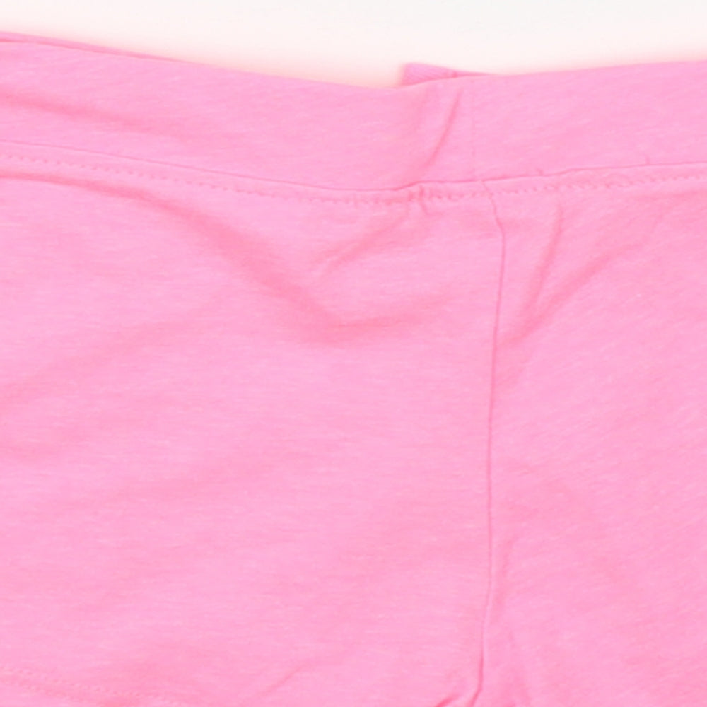 Primark Girls Pink Capri Leggings Size 9 Months